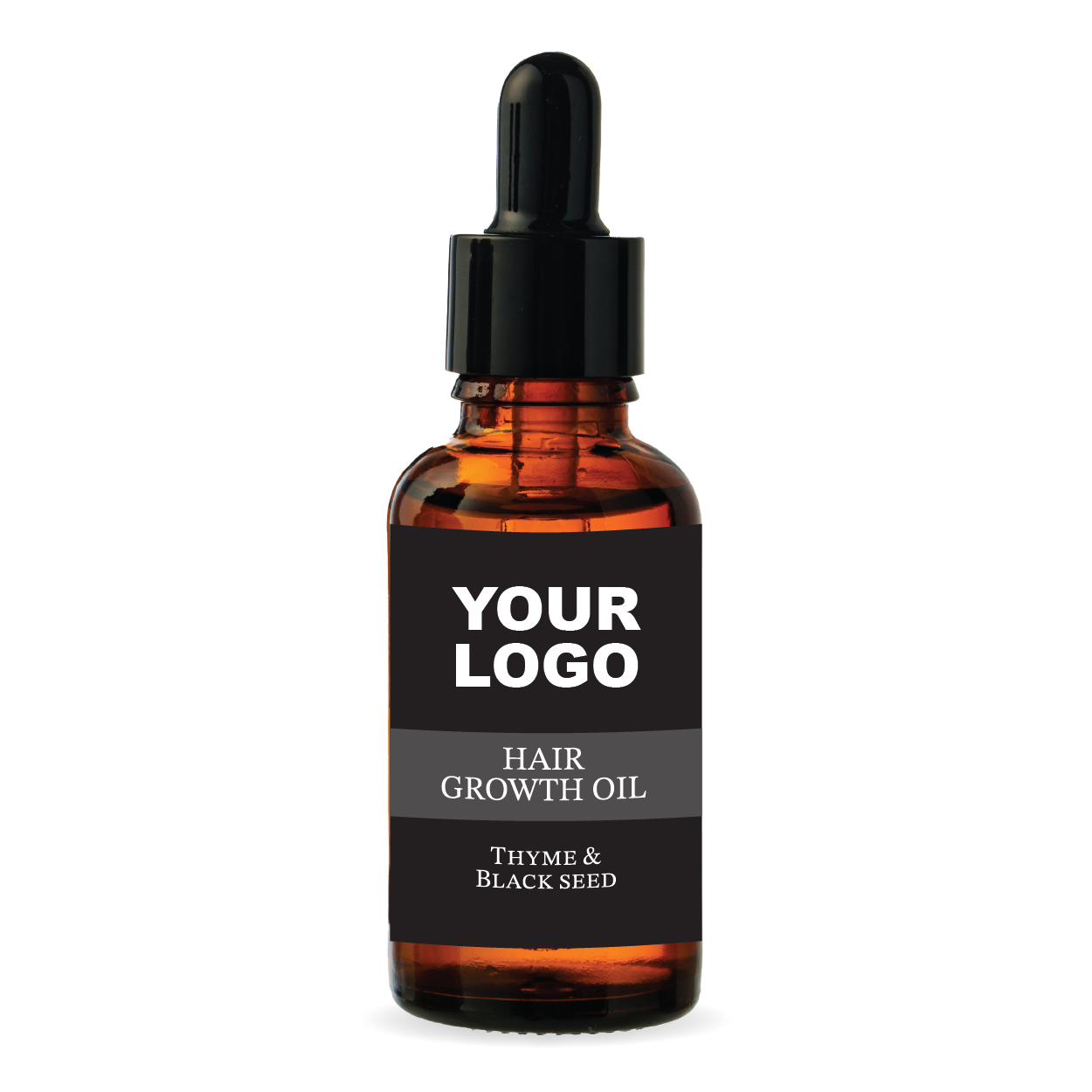 Hair Growth Oil with Castor, Black Seed & Thyme Oil