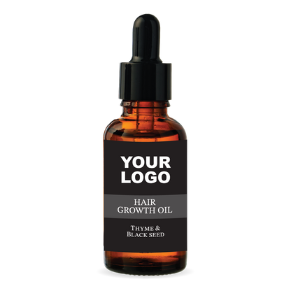 Hair Growth Oil with Castor, Black Seed & Thyme Oil
