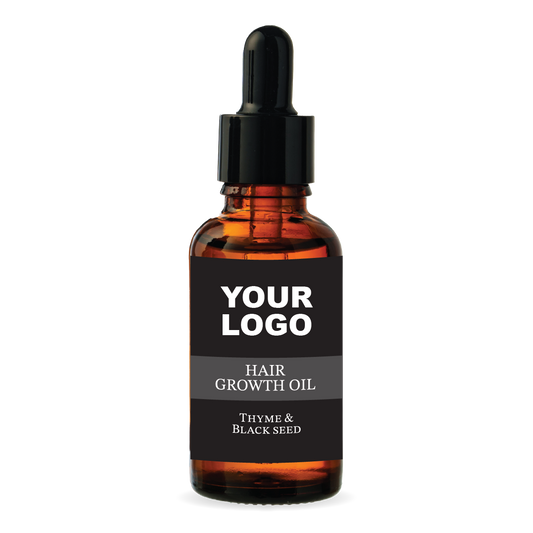 Hair Growth Oil with Castor, Black Seed & Thyme Oil