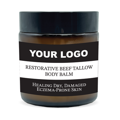 Private Label Beef Tallow Balm | Grass-Fed | Made in USA