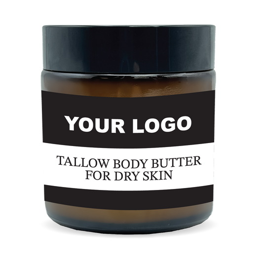 Beef Tallow Body Butter for Dry Skin