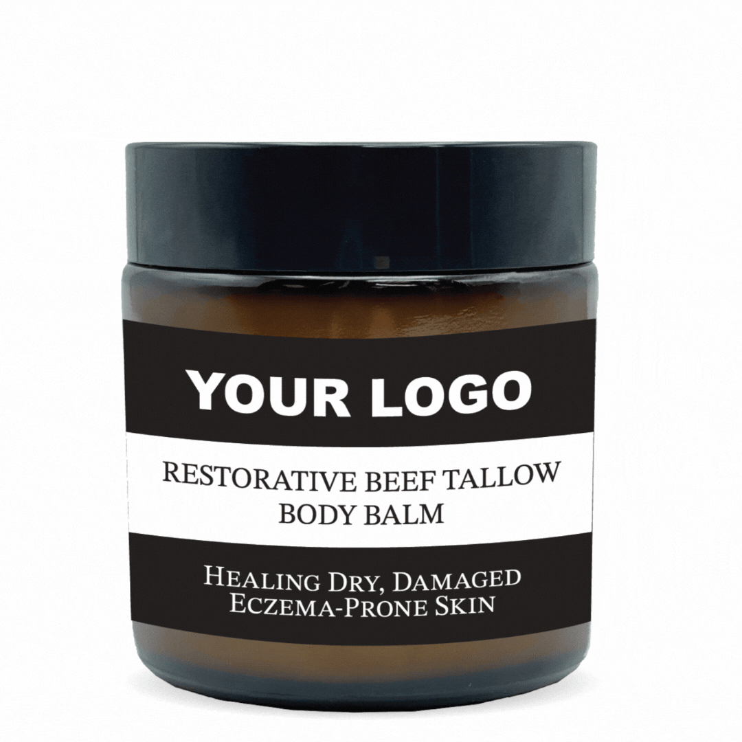 Private Label Beef Tallow Balm | Grass-Fed | Made in USA